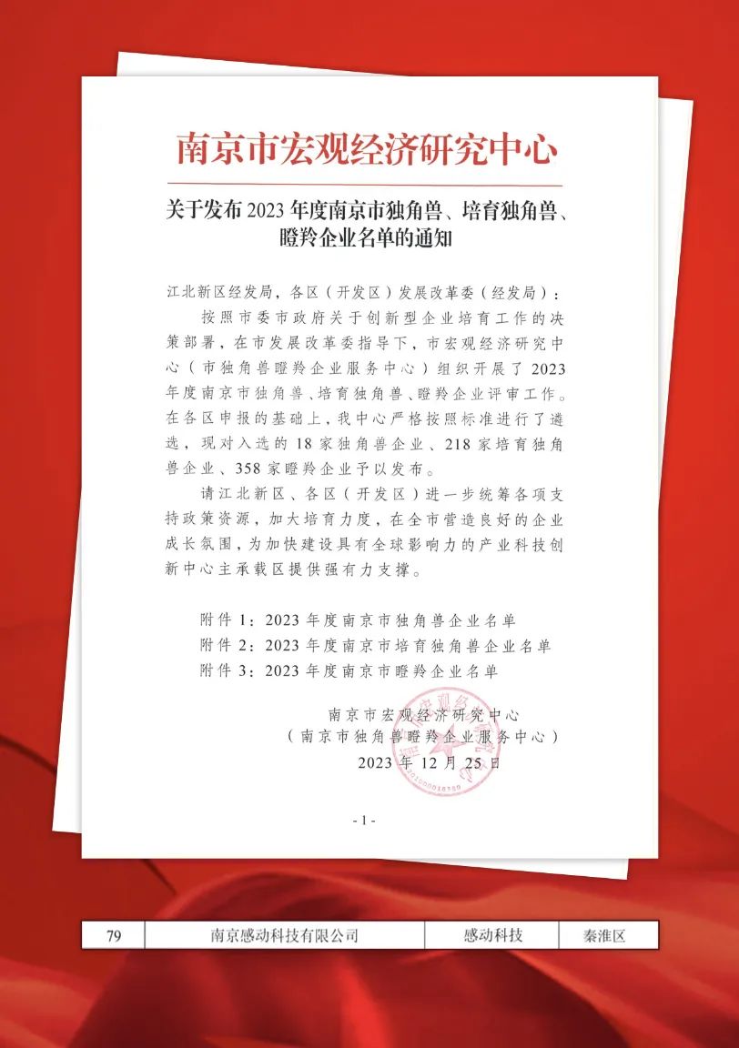 【喜報(bào)】連續(xù)三年！瞪羚企業(yè)！